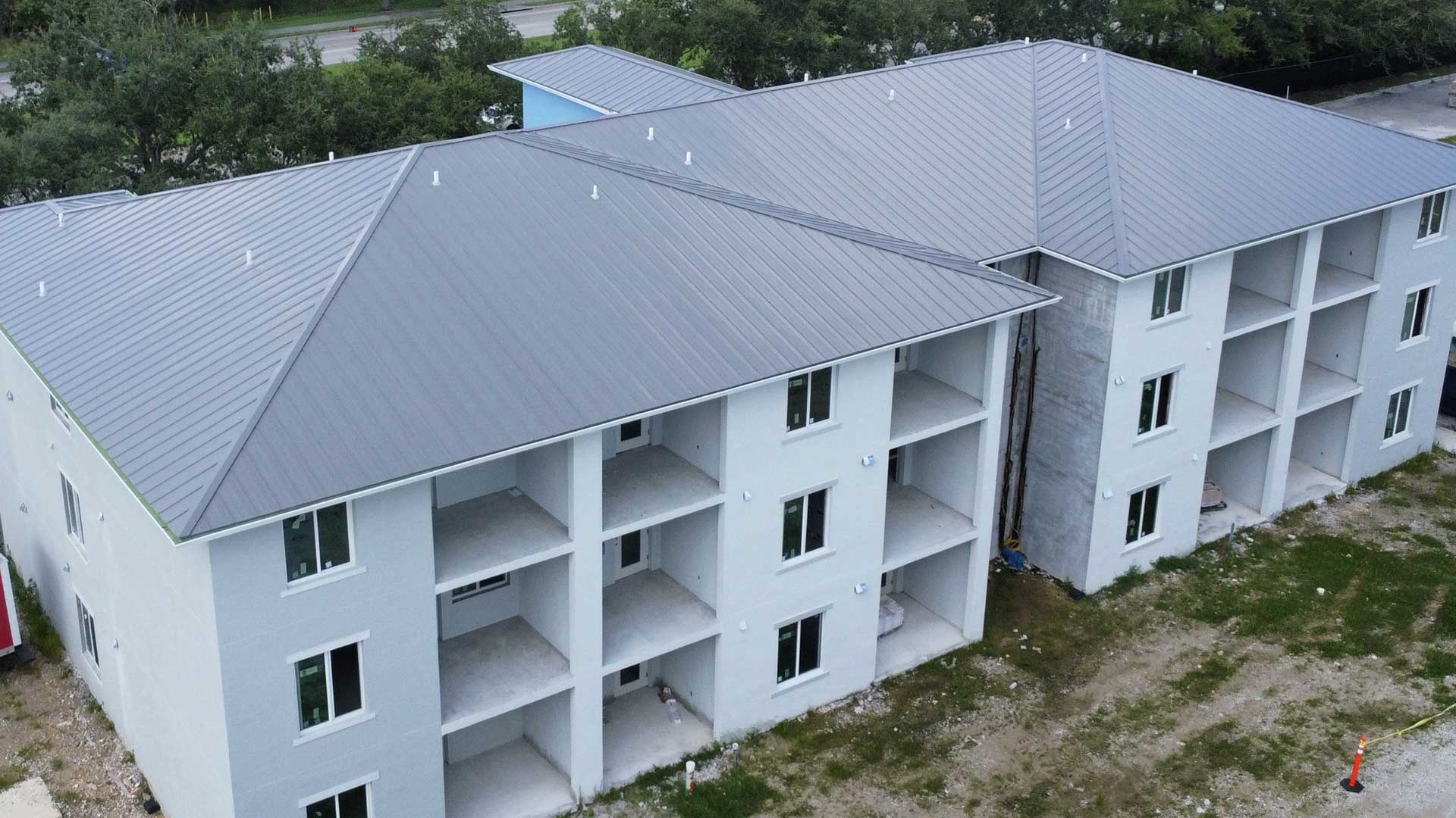 Metal roofing project