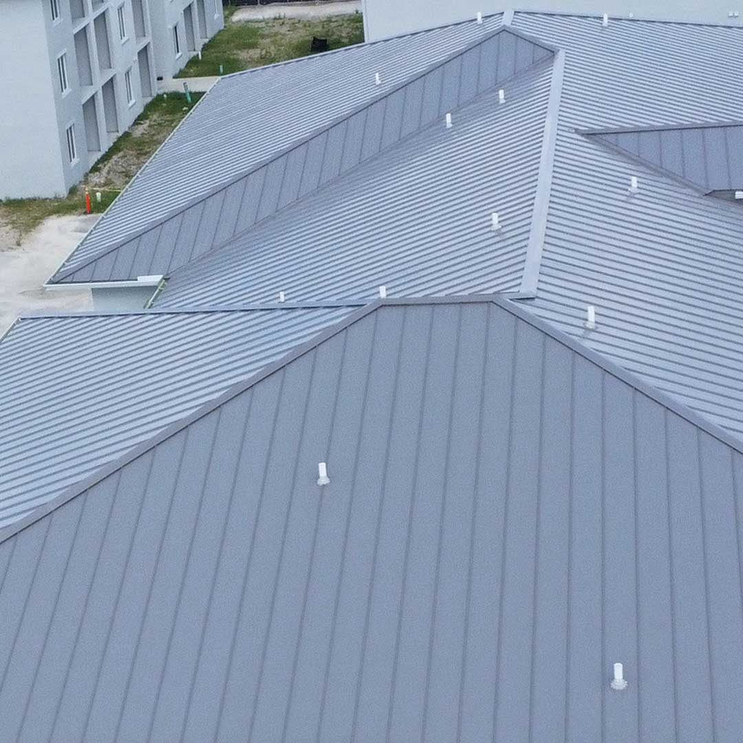 Metal roof